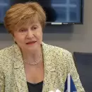 Georgieva dialog� con estudiantes, respald� el programa econ�mico y habl� de los �d�lares del colch�n�