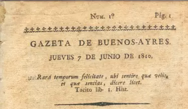 TAPA GAZETA BUENOS AYRES