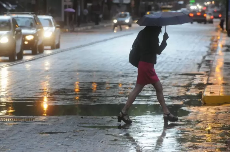 Mendoza día lluvia