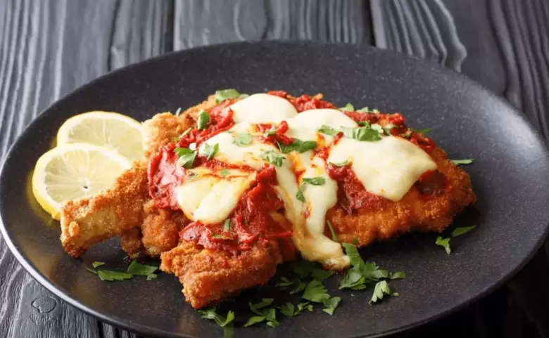 milanesas de pollo napolitana