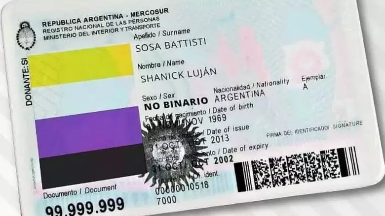 DNI No binario