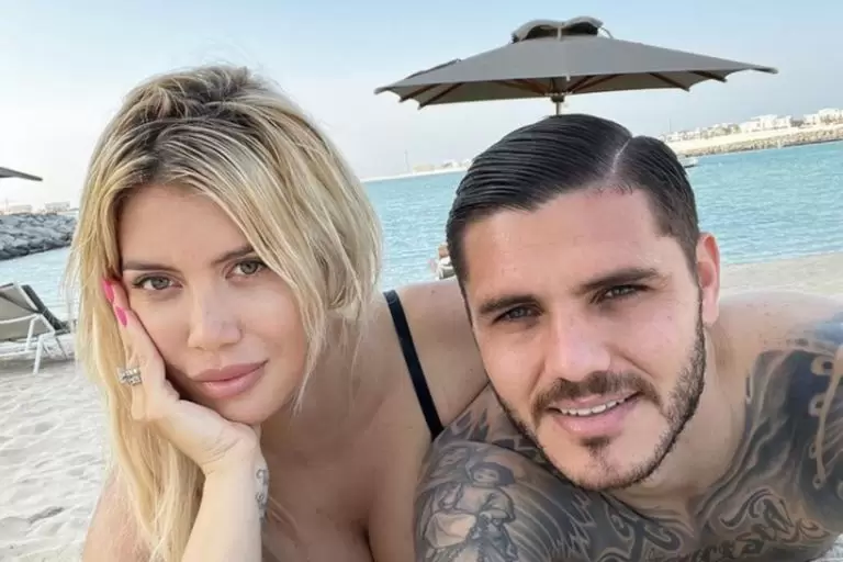 wanda nara mauro icardi vacaciones