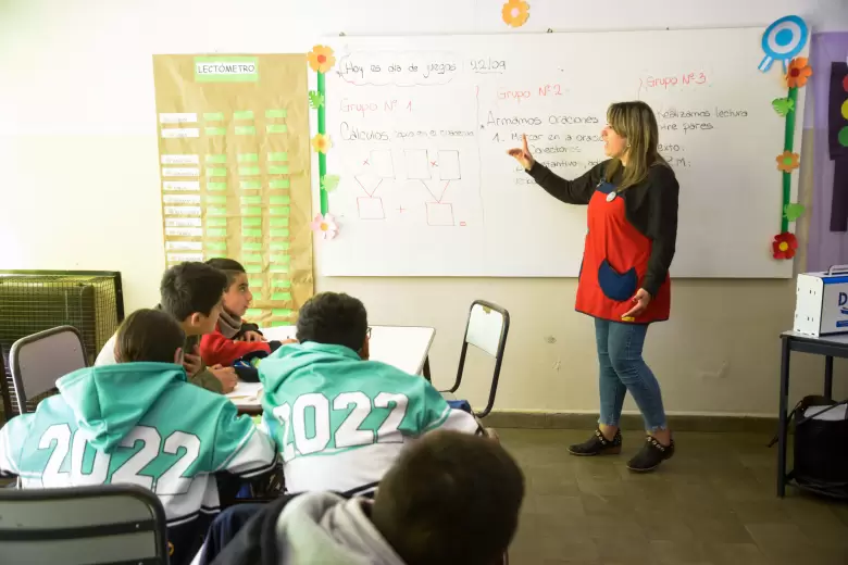 Aulas alumnos escuelas educación primaria