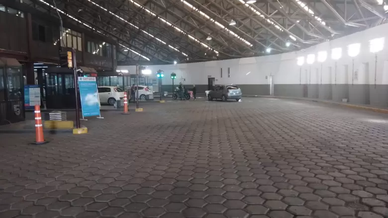 El complejo aduanero Horcones