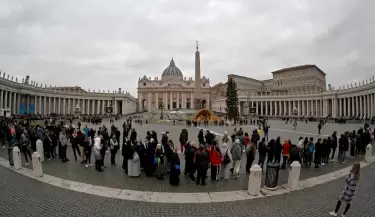 vaticano filas en plaza san pedro