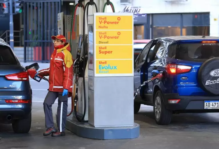 estaci�n de servicio shell