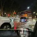 ( Video) Lluvia intensa y granizo sorprendieron a vecinos de Maipú durante la noche