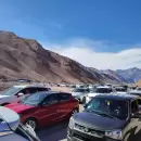 (Video) Contin�a el masivo retorno de mendocinos desde Chile: Horcones, otra vez colapsado