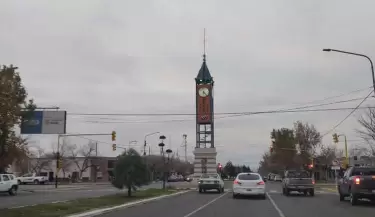 D�a muy fr�o en la ciudad de Malarg�e