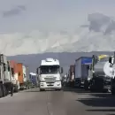 Fuerte operativo para descongestionar el paso a Chile: liberan camiones en tandas