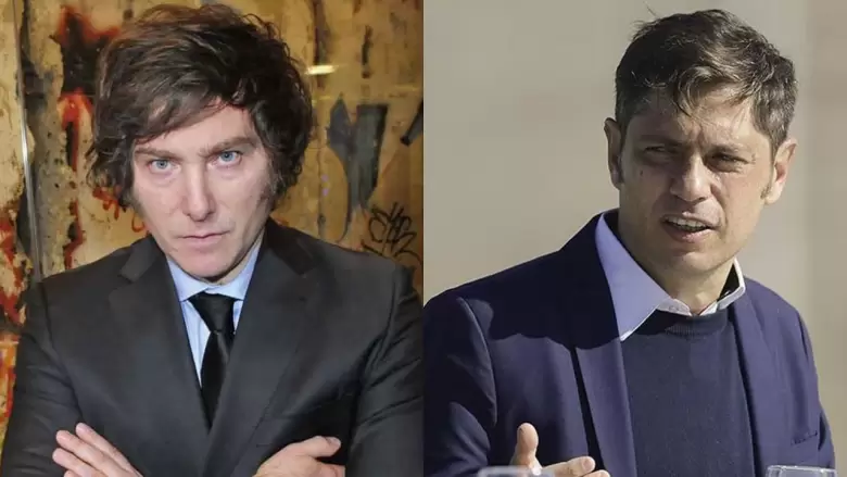 javier milei axel kicillof