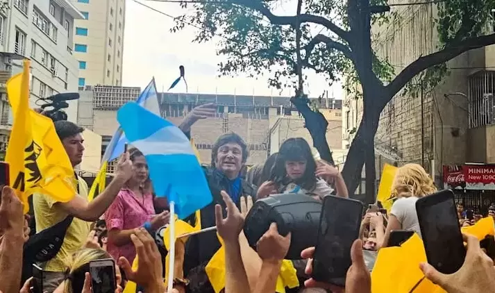 milei en mendoza