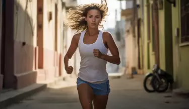 mujer ejercicio