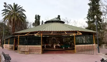 calesita del parque San Mart�n