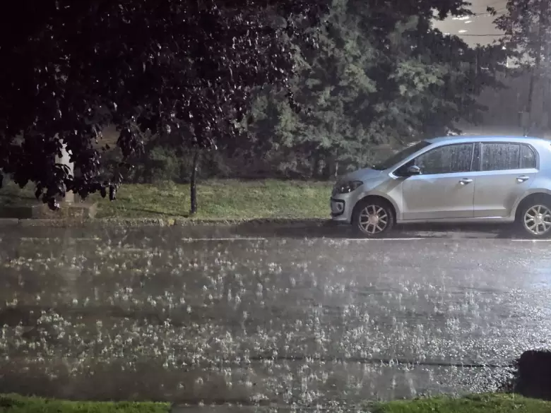 Lluvias en distintas zonas de Mendoza