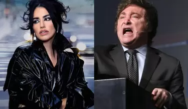 Lali Esp�sito Javier Milei