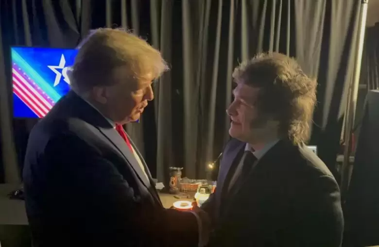 Milei Trump