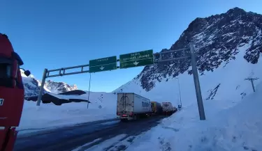 Se habilit� el Paso a Chile tras diecisiete d�as de cierre