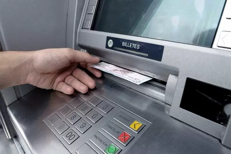 cajero autom�tico banco