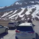 M�s de tres horas: Largas demoras para cruzar a Chile por el t�nel Cristo Redentor