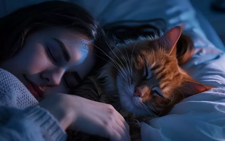 gato-cama