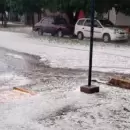 (Video) La impactante cantidad de granizo que azot� a varias zonas del Valle de Uco