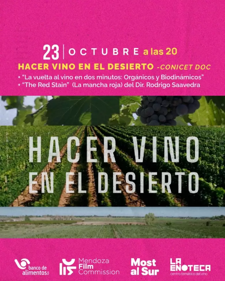 hacer vino en el desierto