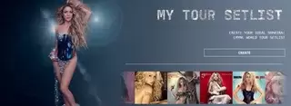 canciones para el show de Shakira