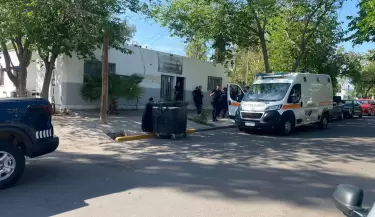hombre atrincherado