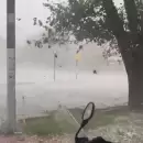(Videos) La peor parte de la tormenta pas� por San Carlos: Granizo del tama�o de un huevo