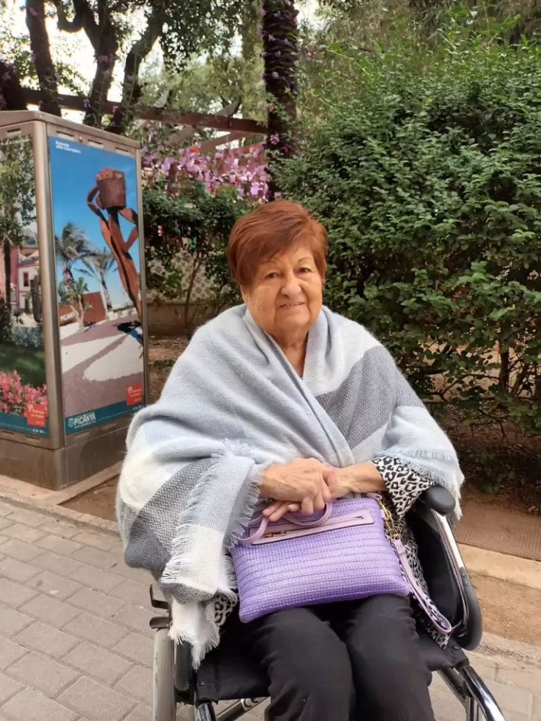Olga Fernández - Mendocina víctima en Valencia