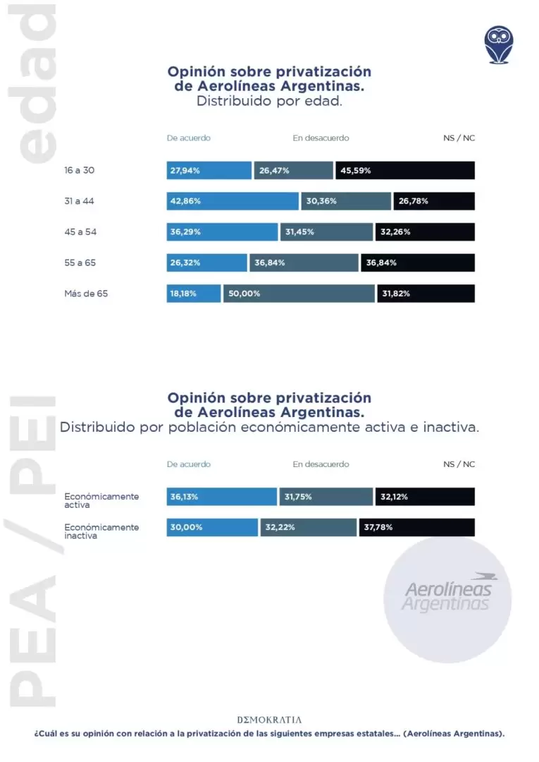 encuesta privatizaciones