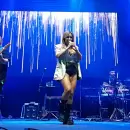 Mendoza bailó al ritmo de Karina, Valentino Merlo y los Herrera