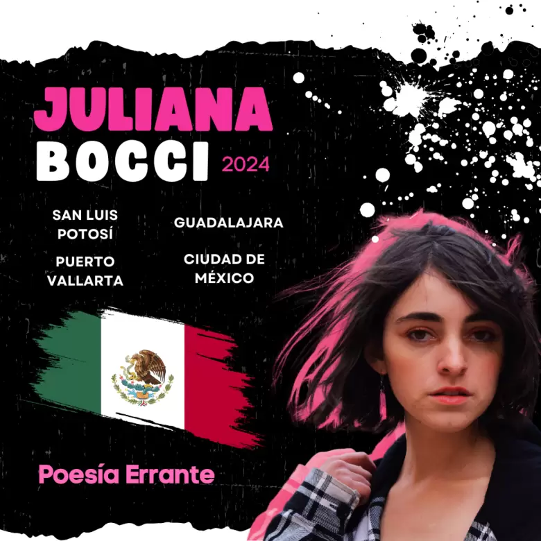 Juliana Bocci, escritora mendocina de poesía oral
