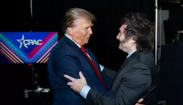 Milei con Trump