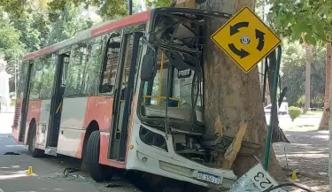 accidente micro colectivo parque san martin