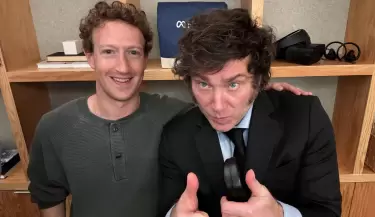 mark zuckerberg-milei