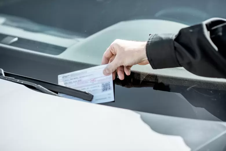 estafa qr multa auto