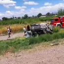 Tragedia en Maip�: un camionero falleci� tras un vuelco en el Acceso Este