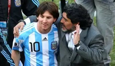 messi - maradona