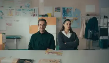 un fuerte aplauso