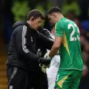 El Dibu Martínez se fracturó un dedo de la mano y estará varios partidos sin jugar