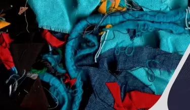 residuos textiles telas