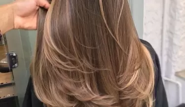 french balayage cabello belleza