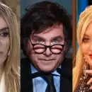 Javier Milei y sus mujeres, en un primer año de gobierno con mucho romance