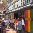 Realizaron pintada por la diversidad para impulsar la inclusión laboral de la comunidad Lgbtq+