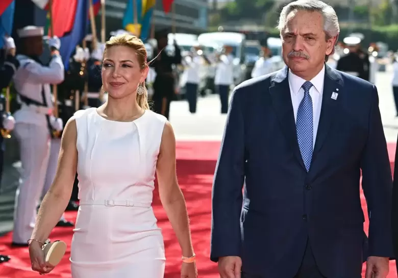 Fabiola Yañez y Alberto Fernández