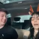 (Video) Una influencer sufrió un violento robo y quedó registrado en vivo