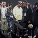 (Video) El emotivo abrazo entre un ni�o y Lionel Messi en Azerbaiy�n