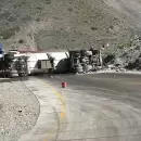 Cómo se encuentra el paso a Chile este domingo después del vuelco del camión